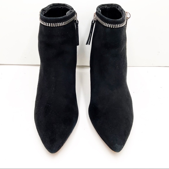 {French Connection} Kordelle Leather Ankle Boots - Picture 8 of 16